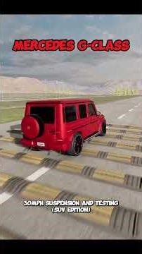 car suspension test #beamngdrive #beamng #crash