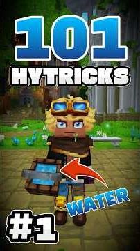 *NEW* SERIES BEGINS TODAY!! | 101 Hytricks & Tips No. 1 - Water Tips!! #hytale #gaming #guide
