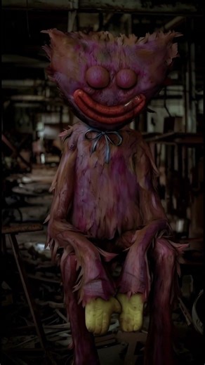 Abandoned Factory with 3 Poppy Playtime Characters | AI Generated Horror Video