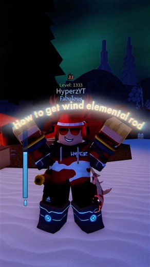 How to get the wind elemental rod in Roblox Fisch! #fisch #robloxfisch