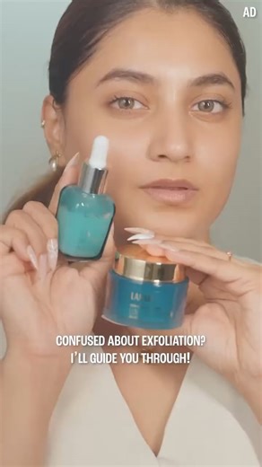 #AD - Exfoliation got simpler with @lakmeskin !Get that luminous smooth skin with Lakmē Lumi Smo