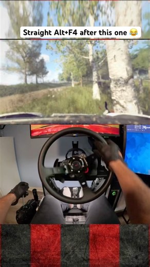 Imagine if I had a DD Wheel - Dirt Rally 2.0 | Steering Wheel POV #short #rally #forfun #logitech