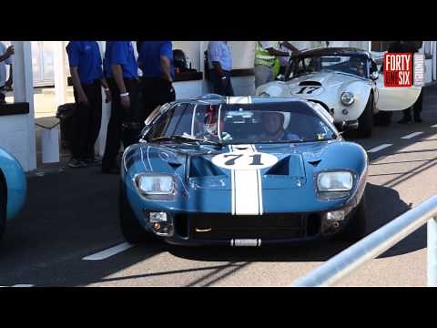 Raw noise: Ford GT40 at Goodwood