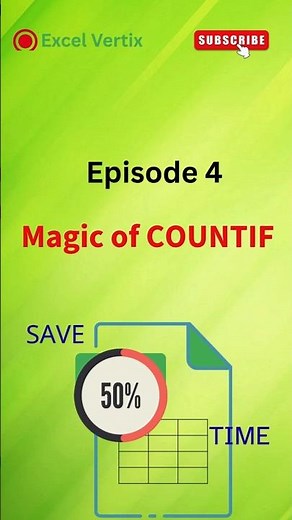 Master COUNTIF in Excel in 60 seconds | Powerful COUNTIF Formula Tutorial