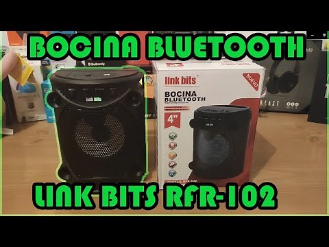Bocina económica inalámbrica bluetooth - LINK BITS RFR-102