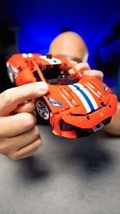 I built a LEGO Ferrari 488 Pista (set 42235)🤩#LEGO #Ferrari #SuperCar #LEGOBuild