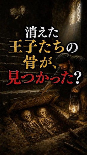 階段の下の骨は、消えた王子たち？【ロンドン塔の王子たち】 #美術解説 #ロンドン塔 #エドワード5世