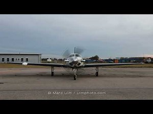 CLOSE Piper M600 Turboprop ENGINE START UP