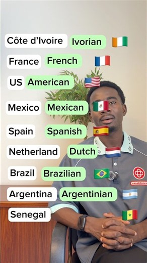 Countries and Nationalities