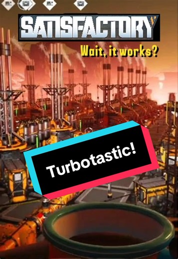 Turbo Fuel Power Plant in Satisfactory 1.0 Build