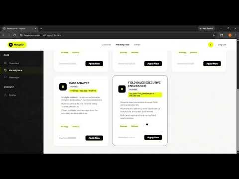 HoyJob – Smart Hiring Platform | Full Stack Job Portal Project | Node.js, Express, MongoDB