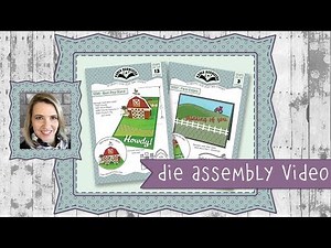 Karen Burniston Dies 1096 Barn Pop Stand and 1097 Farm Edges Assembly