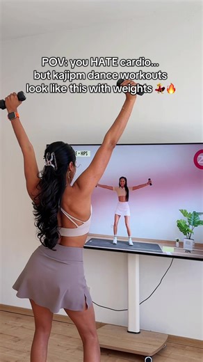 Have you already tried this one ?🔥💃🏽 (on yt: kajipm) #kajipm #dancefitness #danceworkout #homeworkout #wl