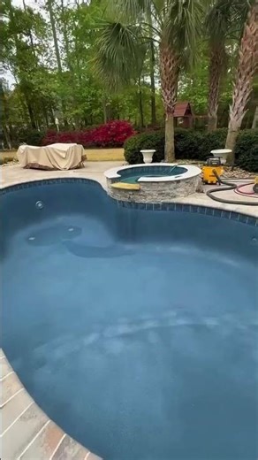 Watch This Pool Transform in Seconds | Charleston Pool Resurfacing