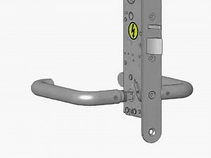 EL480 Abloy solenoid lock case functions
