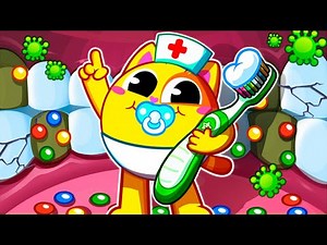 Dentist Song 🦷 Learn How To Brush Your Teeth 😊 Useful Songs For Kids & Nursery Rhymes