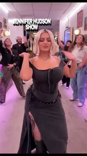 Bebe Rexha had everyone talking on The Jennifer Hudson Show #beberexha #jenniferhudson