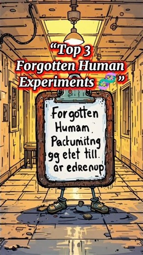“Top 3 Forgotten Human Experiments 🧬”