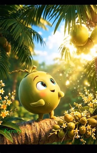 How Coconuts Grow 🥥 | From Flower to Fruit in 10–12 Months | FarmyBloom