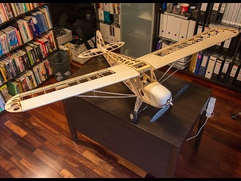 Piper Cub J3 1800 mm RC model part I