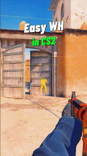 Hidden Wallhack Trick in CS2! 🔥 For Training Only