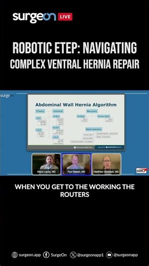 Robotic eTEP: Navigating Complex Ventral Hernia Repair