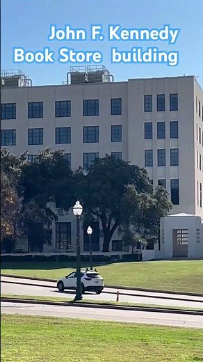 This building was Lee Harvey Oswald's viewing platform on Nov 22, 1963 as John F. Kennedy passed by.