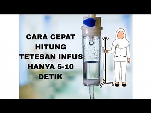 easy and simple tips for calulate iv drip/ infusion rates only 5-10 second