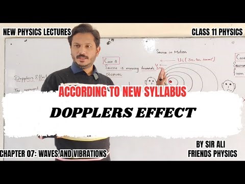 DOPPLER EFFECT | NEW SYLLABUS | FRIENDS PHYSICS | CLASS 11 NEW PHYSICS