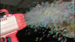 Watch Bazooka Bubble Gun Machine Shooting Video on Amazon Live