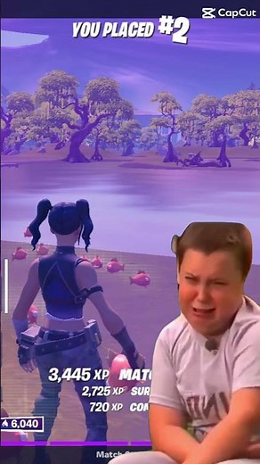 A kid crying over a game ￼