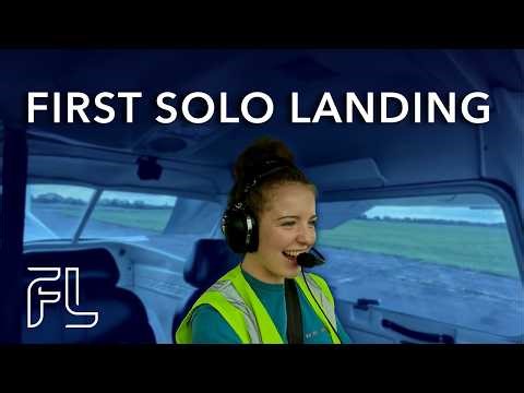 Aine's First Solo Flight at 18 | A Pilot’s Biggest Milestone