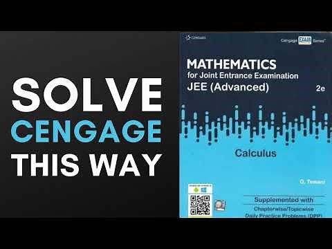 Best way to solve CENGAGE | Highly effective approach | #cengage #jee2022 #jee2023