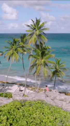 Discover Barbados through stunning drone views