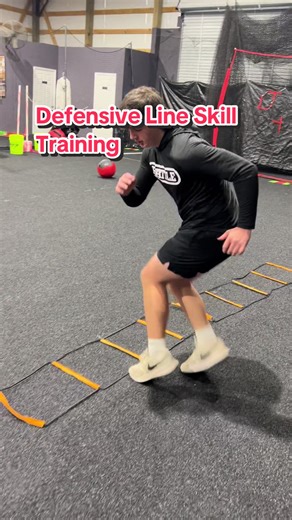Agility and Punch Work Training for Defensive Line