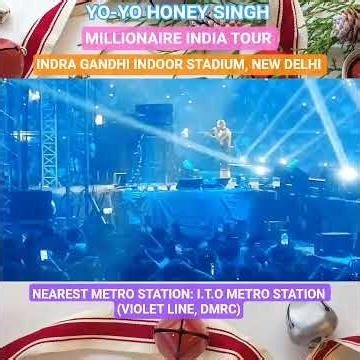 YO-YO HONEY SINGH MILLIONAIRE INDIA TOUR, IGI STADIUM,DELHI#india#delhi #honeysingh#dmrc#ienergizer