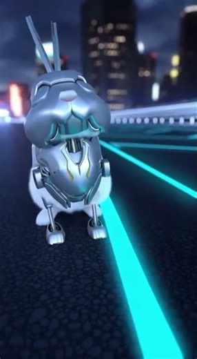 Rabbit Turns into Quantum Turbo Hopper | High-Speed Mecha Evolution