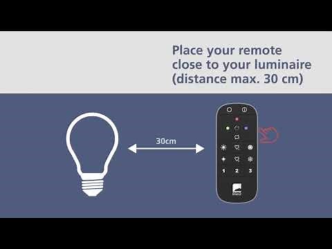 EGLO connect Z How to pair a light bulb with the remote control