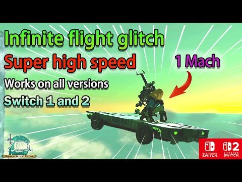 Infinite Flight Glitch for all versions of Zelda Tears of the Kingdom!
