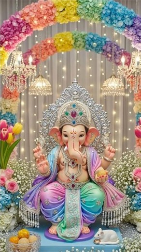 जय गणेश जय गणेश जय गणेश देवा 🙏🙏 #ganesh bakti