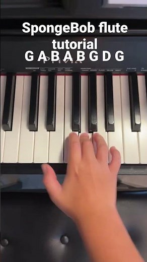 SpongeBob flute tutorial!