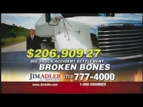 JIM ADLER & ASSOCIATES TV COMMERCIAL BIG TRUCK