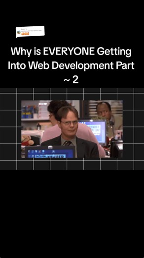 Replying to @solotone_photography Part 2 ~ Why is EVERYONE Getting Into Web Development The