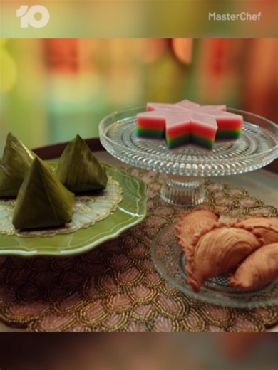 MasterChef Australia Malaysian Snacks: Curry Puff, Kuih Lapis, Kuih Koci