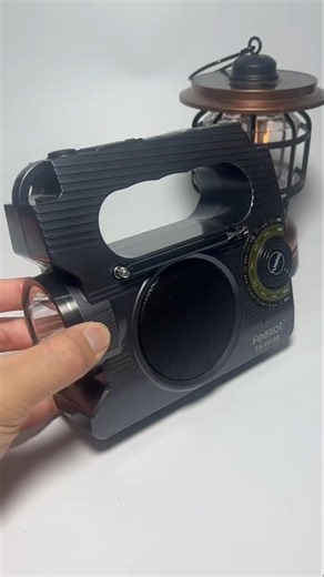 This Retro Radio is Amazing! 🔥 Bluetooth Speaker + FM Radio + Torch #shorts
