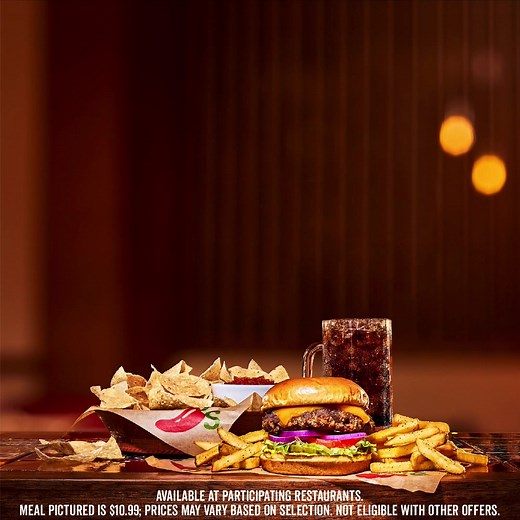 24K views · 12K reactions | Only at Chili’s does just $10.99 get you a cheeseburger, fries, bottomless chips and salsa, and a drink. | Chili's Grill & Bar | Facebook