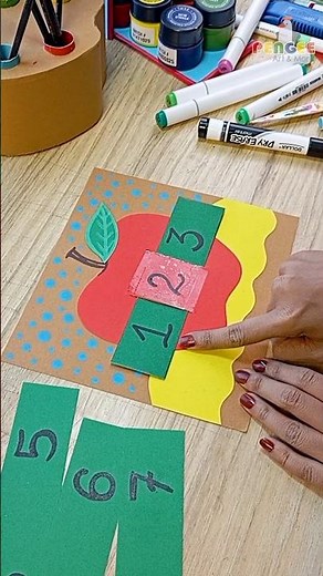 Preschool Math Made Fun 🍎✨ | Apple Number Activity 🔢 | Early Math Skills for Kids
