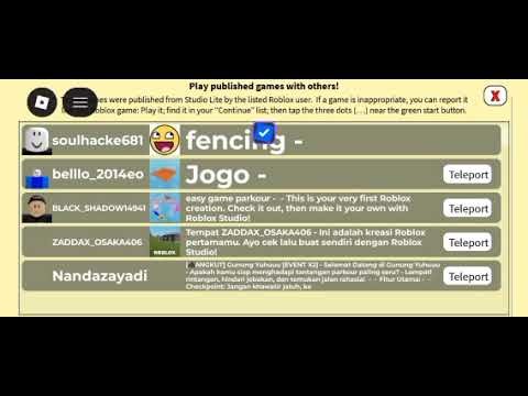 How to make your own backdoor game in studio life 