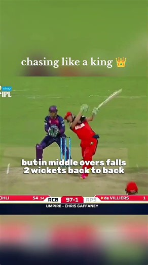 When Kohli Decided to Finish It | vs RPS #cricket #shorts