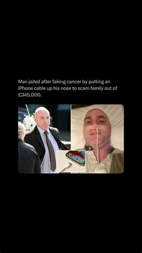 Horrors on Instagram: "Former Irish hurling legend DJ Carey has been jailed for five and a half years after faking cancer to con friends and family out of about £345,000. Between 2014 and 2022, he used fake hospital photos, including one showing an iPhone cable up his nose, to pretend he was receiving treatment. Carey, once a national sports hero, admitted to 10 counts of fraud. The court called it a grave betrayal of trust that exploited people’s sympathy and damaged confidence in genuine medic